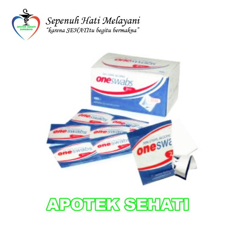 ALKOHOL SWAB ONE MED / Antiseptik / Anti Bakteri