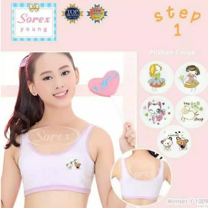 Sorex Bra Remaja Miniset - Miniset Sorex Step 1 - Miniset Remaja