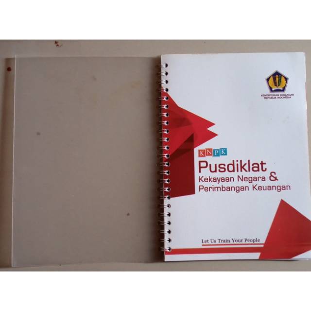 

Buku notebook A5 + mika ring kawat