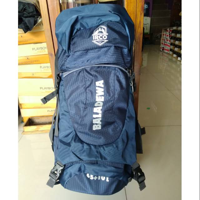 Tas Ransel Carrier Keril Irco Official Series Baladewa 65+10 Liter Free Coverbag