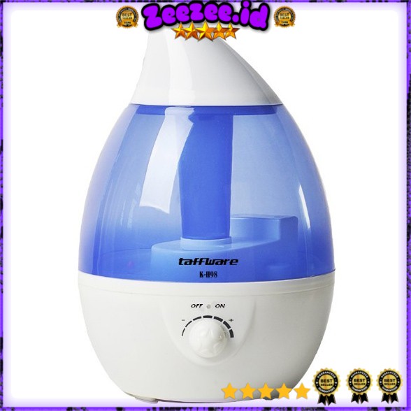 Taffware Classic Drop 6 in 1 Ultrasonic Air Humidifier Aroma Therapy