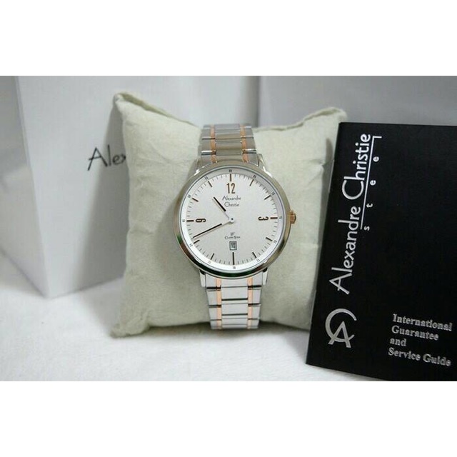ORIGINAL ALEXANDRE CHRISTIE AC 8499 WANITA COMBINASI GOLD ORIGINAL