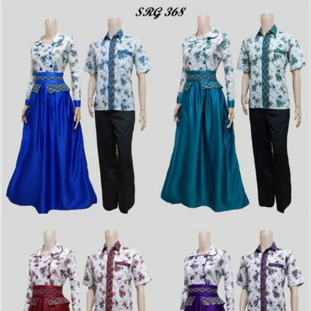 Sarimbit gamis / batik couple / batik sarimbit