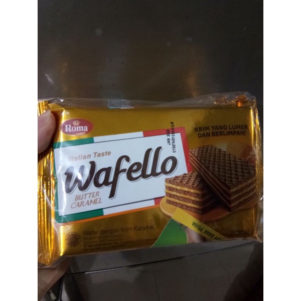 

roma wafello butter caramel 48 gr