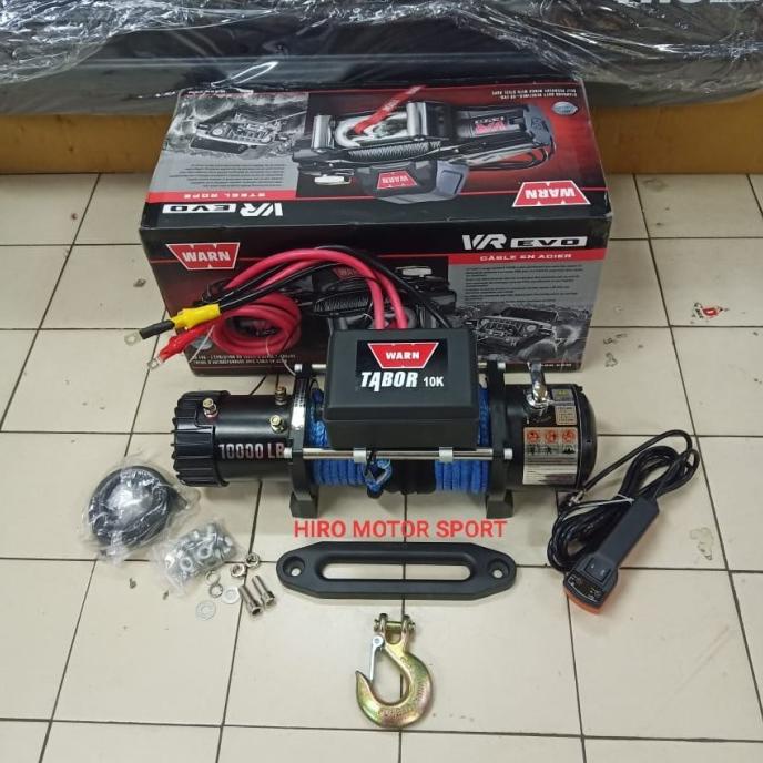 Winch Warn Tabor 10 K Plasma Rope Murah