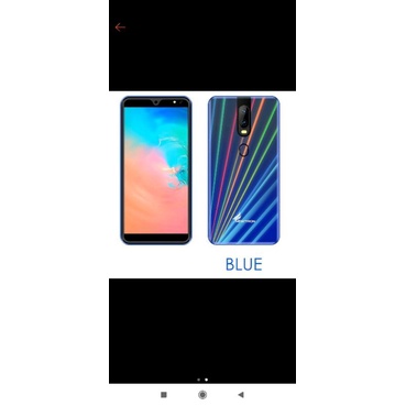 (NEW BLUE) MAXTRON S8 PRO - HP ANDROID 4G 5,5" - RAM 2GB ROM 8GB