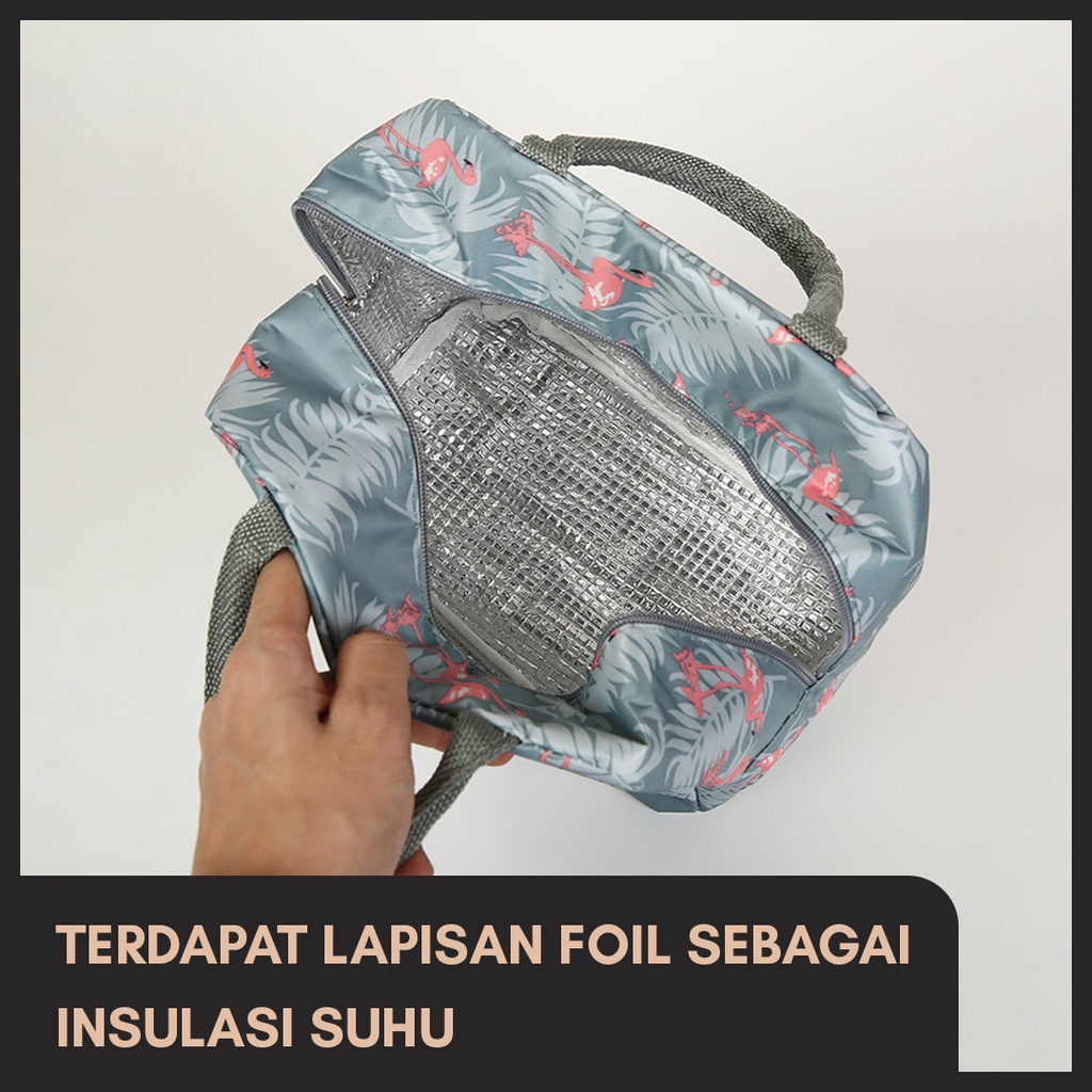 TAS BEKAL ANTI AIR | LUNCH BAG | TAS BEKAL | THERMAL INSULATION LUNCH BAG