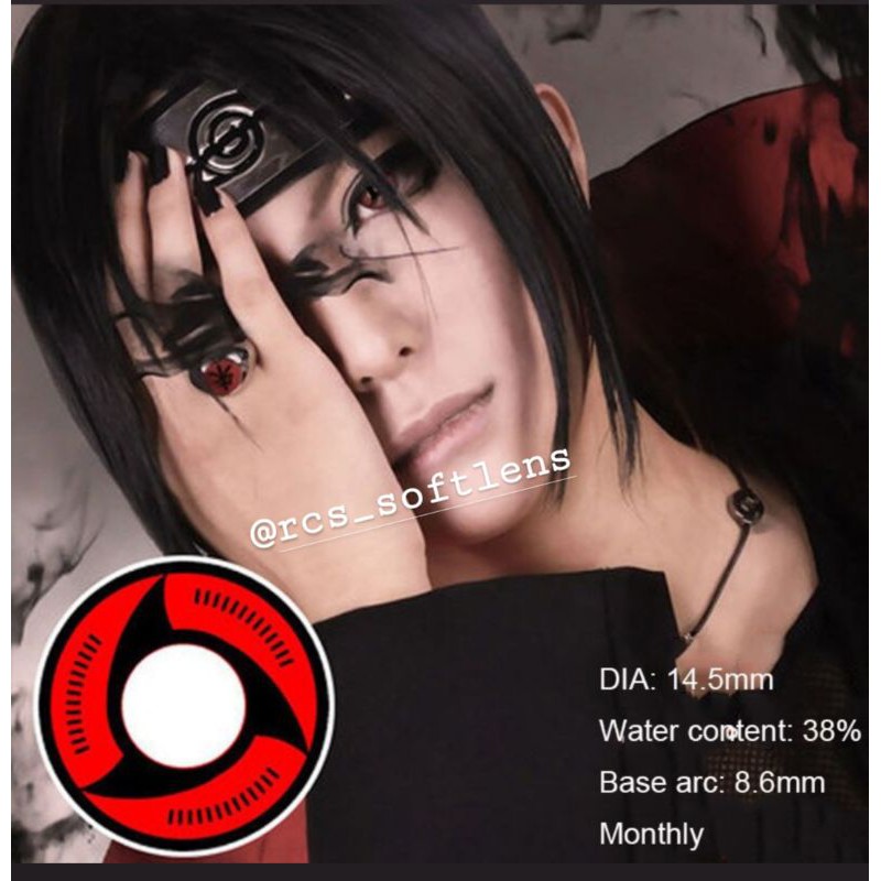 RCS - Softlens cosplay anime softlens naruto sharingan mangekyou soflens sasuke kakashi by magister