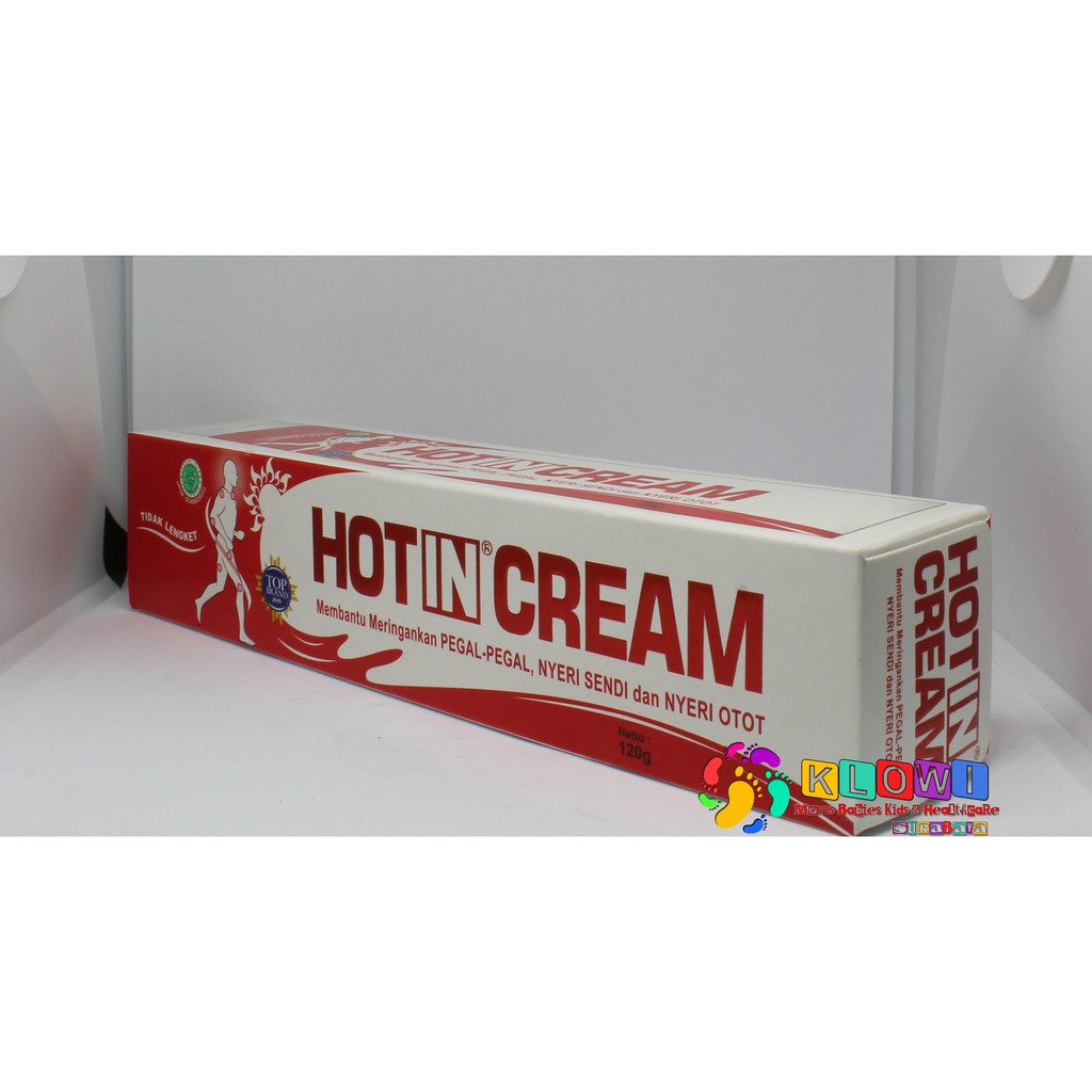 Hot In Cream Tube - Isi 120 Gram