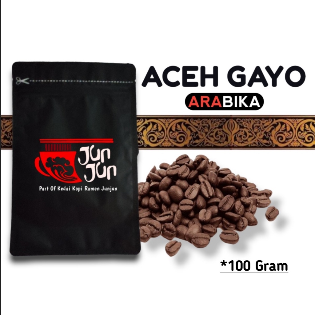 

Kopi Aceh Gayo Arabika Bubuk 100 Gram, Biji Kopi Bubuk Single Origin