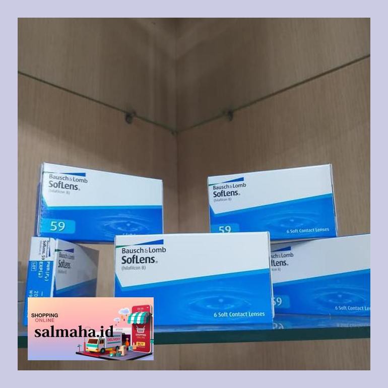 

T3Tky0Xs1 Contact Lenses Bulanan Bausch&Lomb 6 Soft - Clear, 1 Pak L4Htxnne