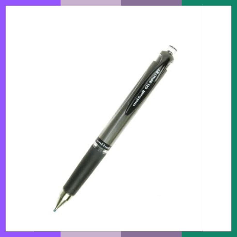 

Pulpen Tanda Tangan Anti Luntur Uniball Gel Impact 1,0Mm Broad Hitam