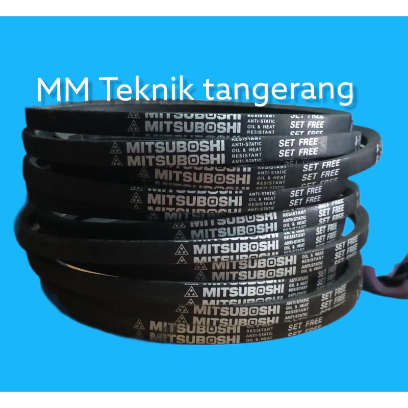 Vanbelt D160 Tali Ban Kipas Bando Mitsuboshi Mbi Van Fan Belt D 160 V- V Pan Panbelt Fanbelt D-160