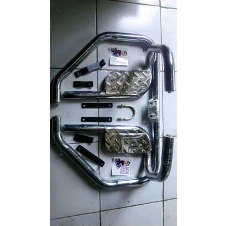 Engine guard set step belakang binter merzy
