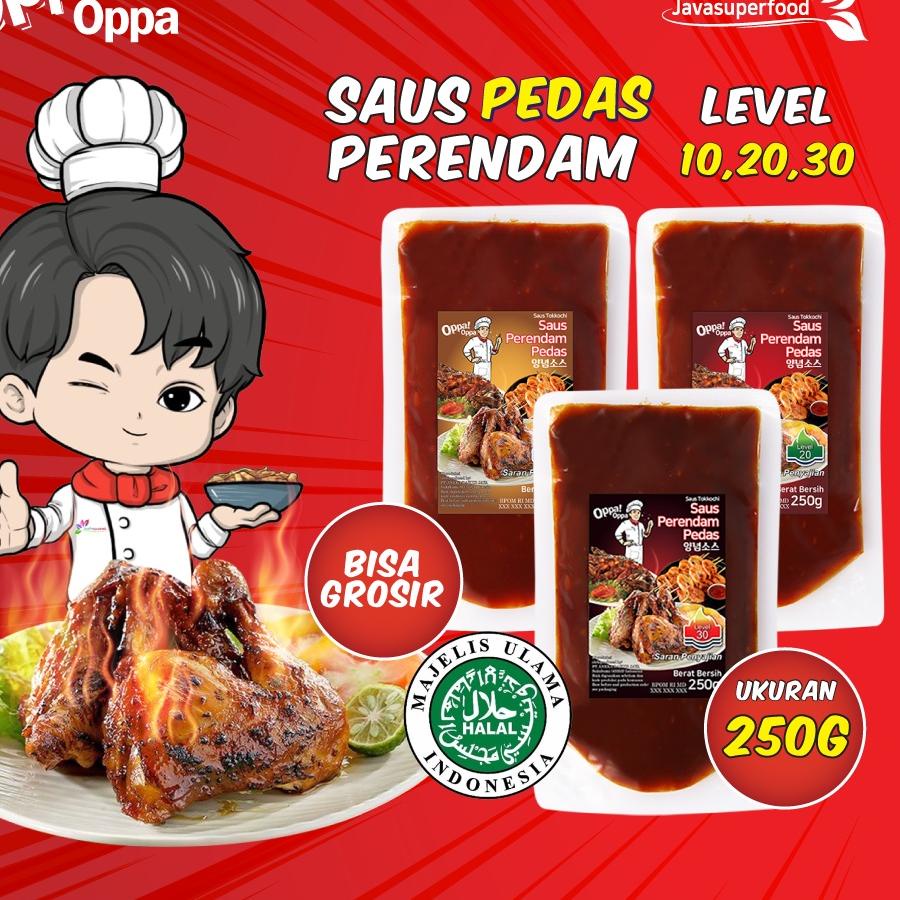 

art1s6Rg--Saus Perendam Pedas Tokkochi Saus Buldak Pedas 250g Oppa-Oppa