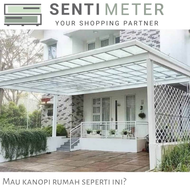 KANOPI MINIMALIS COSTUM BESI HOLO, Costumer