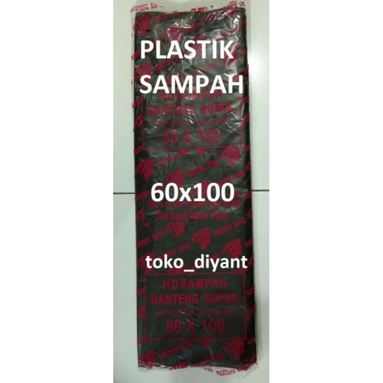 HD Sampah - kantong plastik sampah 90x120 60x100 - 50x75 banteng super