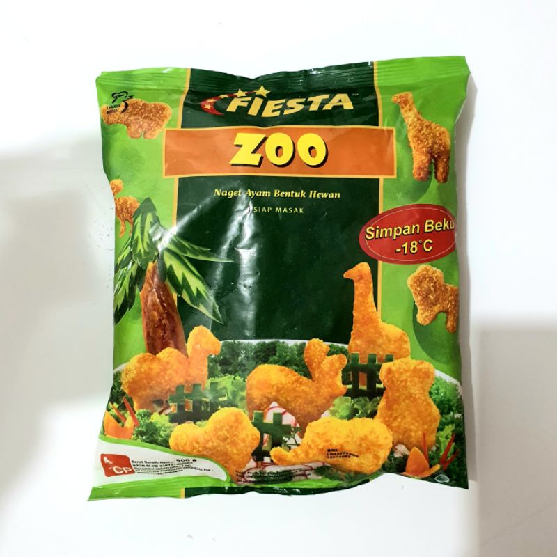 Fiesta Zoo Nugget Ayam Bentuk Hewan 500g