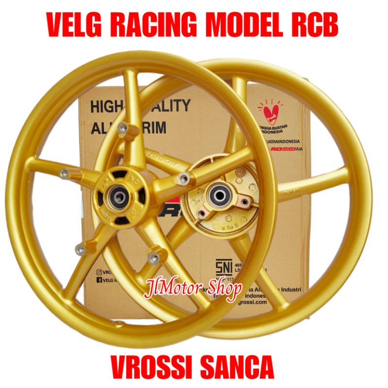 VELG RACING MODEL RCB JUPITER Z JUPITER MX OLD MX NEW VEGA SATRIA FU 150 JUPITER MX KING RXKING RXK F1ZR FORCE 1 SONIC 150 R RX KING VARIO BEAT SCOPPY GENIO RXZ VIXION NEW NVA NVL SCORPIO SP522 PALANG 5 ROSSI SANCA