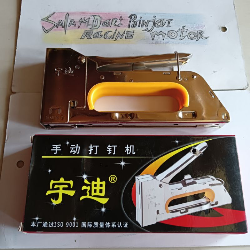 HEKTER JOK IMPORT GUN TACKER HEKTER TEMBAK MAMAK HEKTER HEKTER TEMBAK STAPLER RAPIDE STAPLES RAPID C