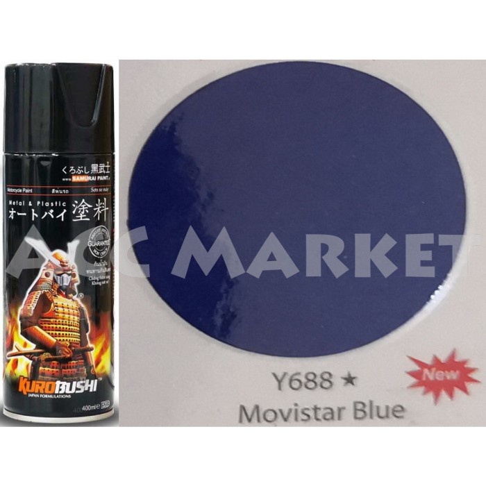 Pilox Samurai Pilok Pylox Biru Movistar Blue Y688