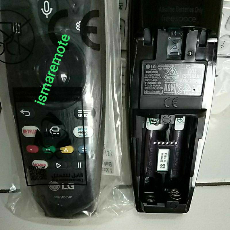 REMOTE REMOT TV LG SMART TV MR20GA AKB75855501