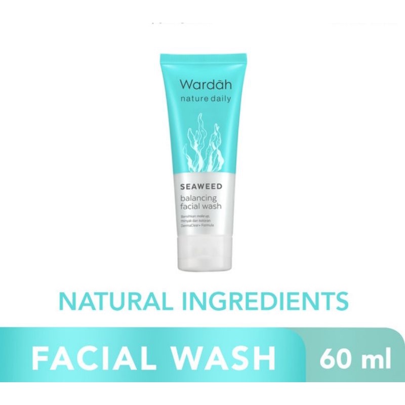 Wardah Seaweed Balancing Facial Wash