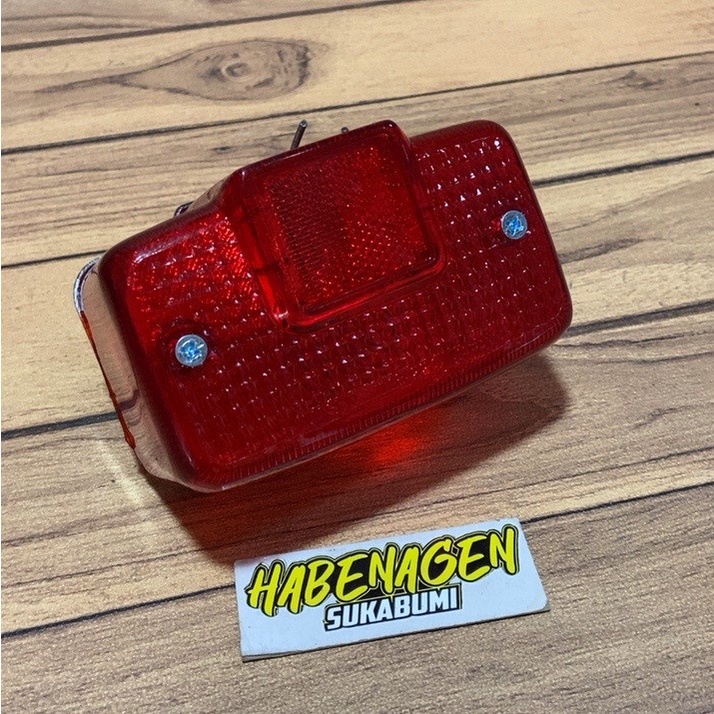 Stop lamp stoplamp Assy Lampu rem Belakang Yamaha V80 v 80 L2s L2sn super dt 100 detail ori japan im