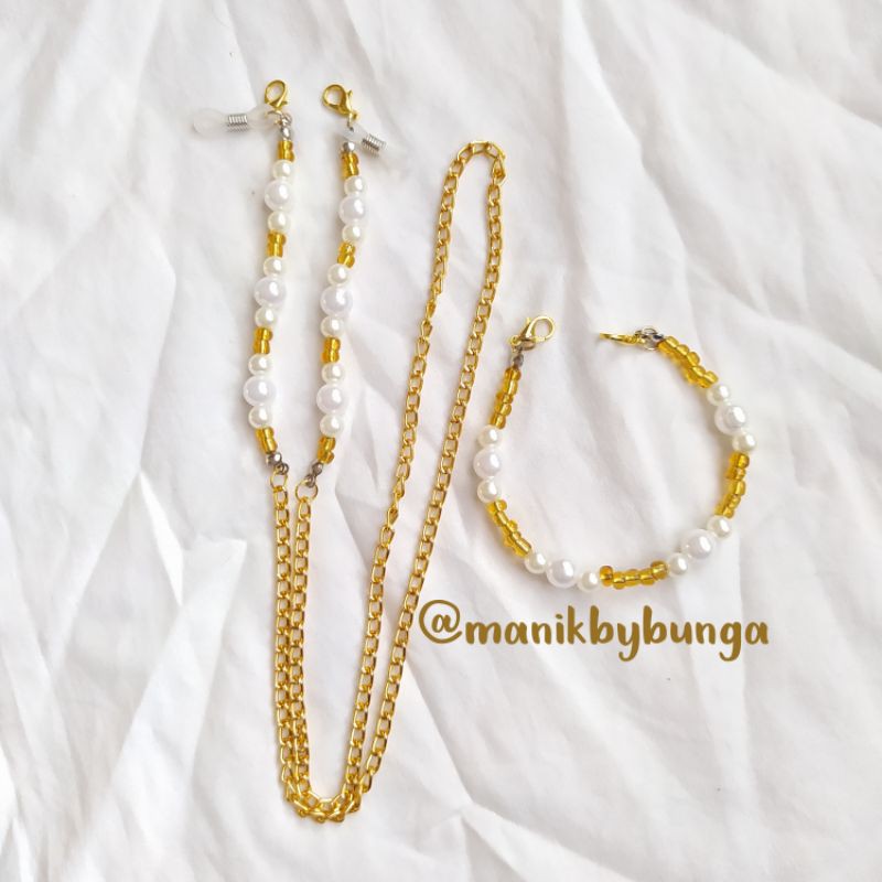 Strap & Connector Mask "Chain Gold"