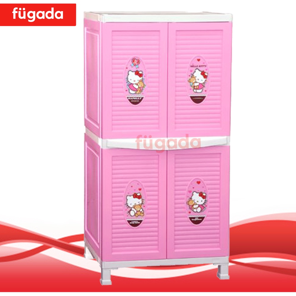 Lemari Pakaian Napolly BCBC 222 Hello Kitty