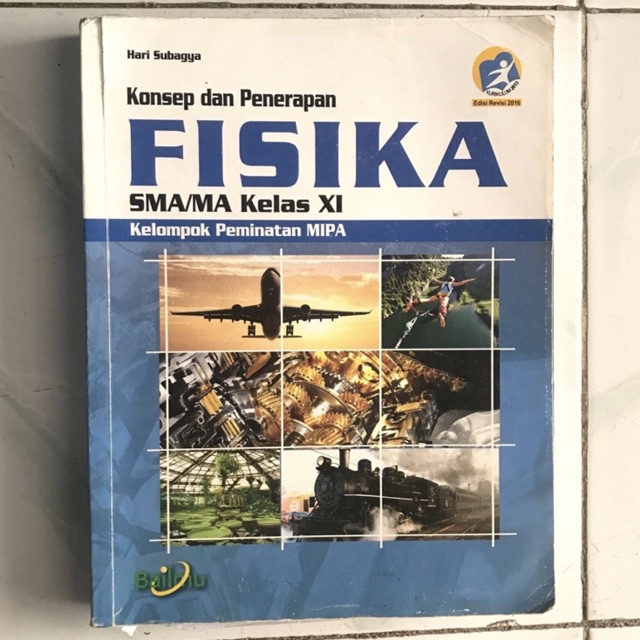 

PRELOVED BUKU PAKET FISIKA SMA IPA KELAS 11