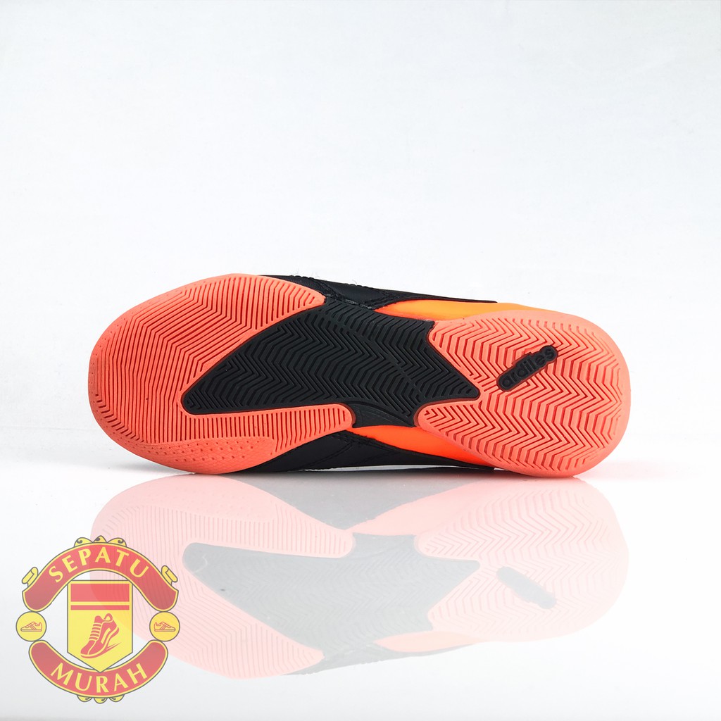 Sepatu Futsal Ardiles Ngolo - Hitam/Orange