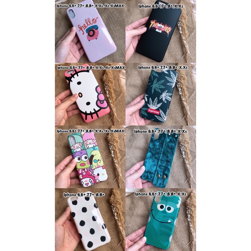 SALE! IPHONE CASES FULLCOVER HIGH QUALITY Iphone 6 6s 6s+ 6+ 7 7+ 8 8+ X Xs Xr XsMAX