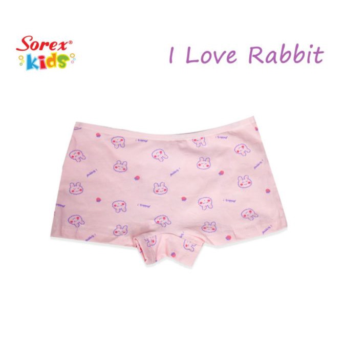 ( 1 pack isi 2 pcs ) Sorex Kids Celana Dalam Anak Perempuan Boxer CD SK 1313 - Pakaian Dalam Anak Perempuan