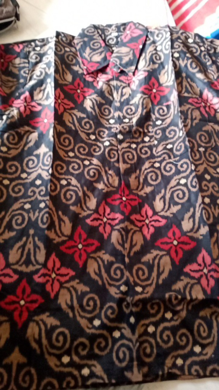 Maura Couple - Sania Ruffle Batik Couple Ori Ndoro Jowi Garansi Termurah Shopee - Batik Solo Modern