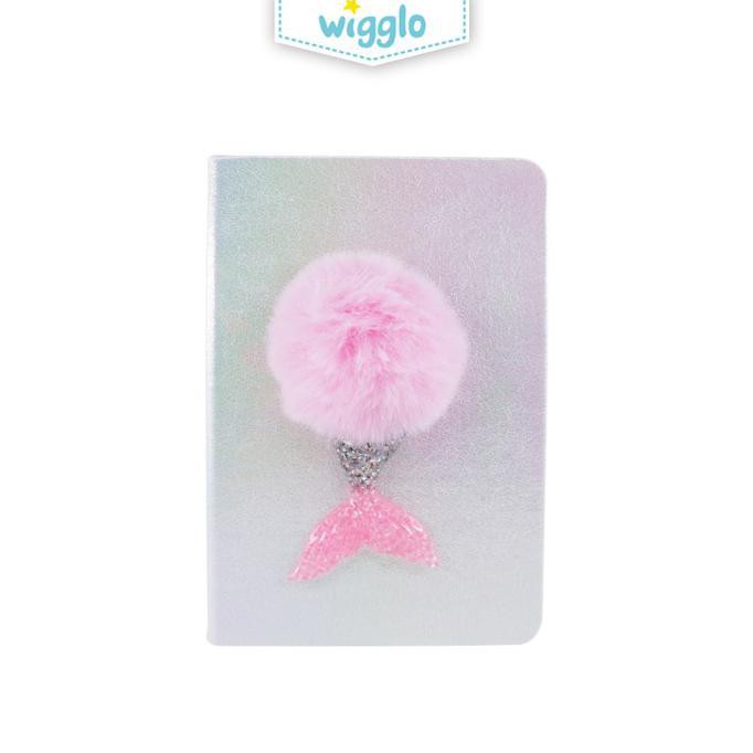 

[[BISA COD]] Wigglo Hologram Notebook Mermaid - Merah Muda