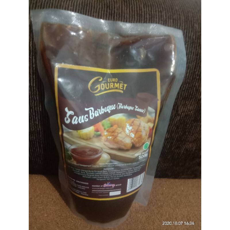 saus barbeque gormet untuk olesan bakar2an sosis, petties, beef, dll dari cimory grup