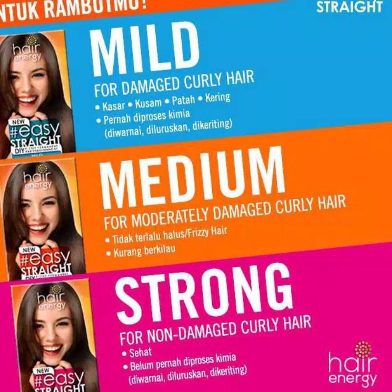 PELURUS RAMBUT PRIA WANITA PERMANEN TANPA CATOK AMAN MAKARIZO MAKARIZO HAIR ENERGY EASY STRAIGHT