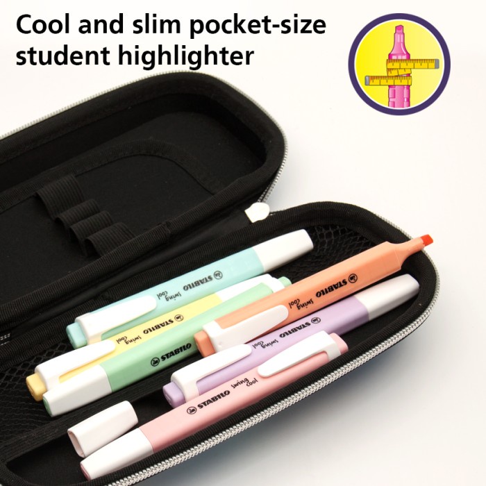 

TULIS-ALAT- STABILO SET 10 - SWING COOL PASTEL EDITION ALL / HIGHLIGHTER 10 PCS -ALAT-TULIS.
