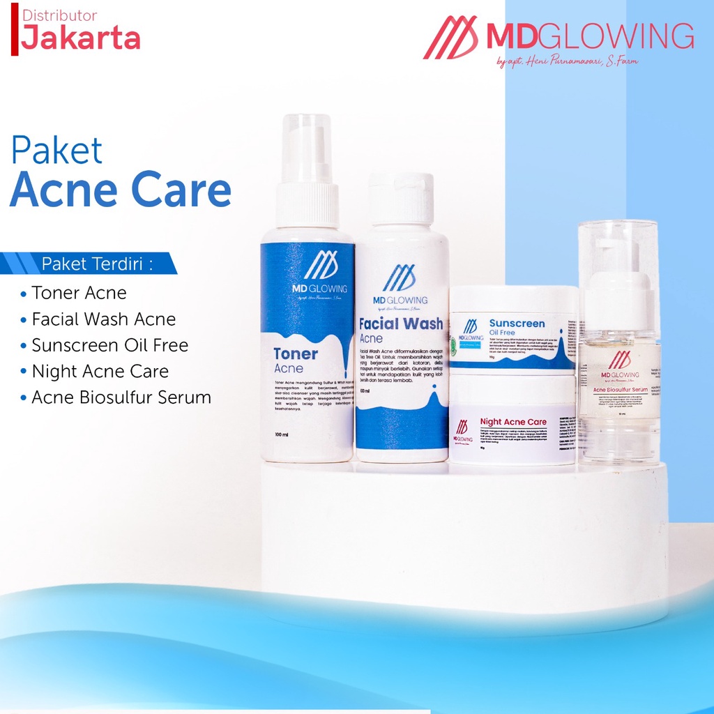 MD GLOWING – Paket Acne care by Md Glowing Skin