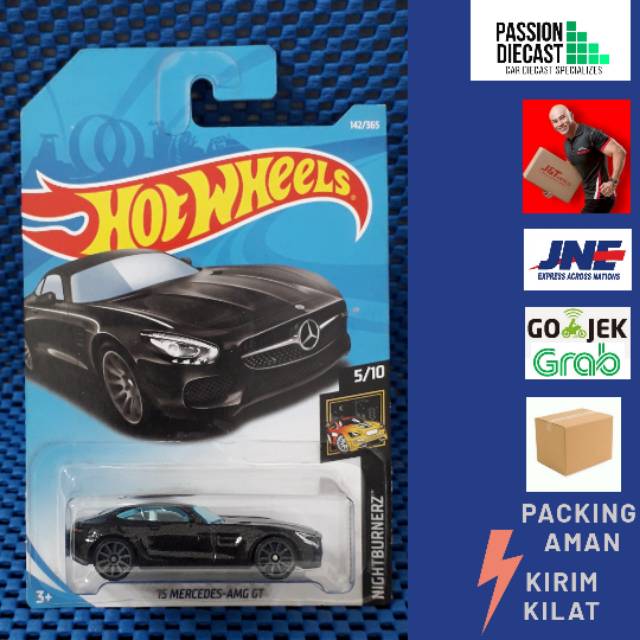 hot wheels mercedes amg gt black