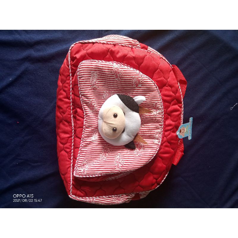 tas anak boneka sapi