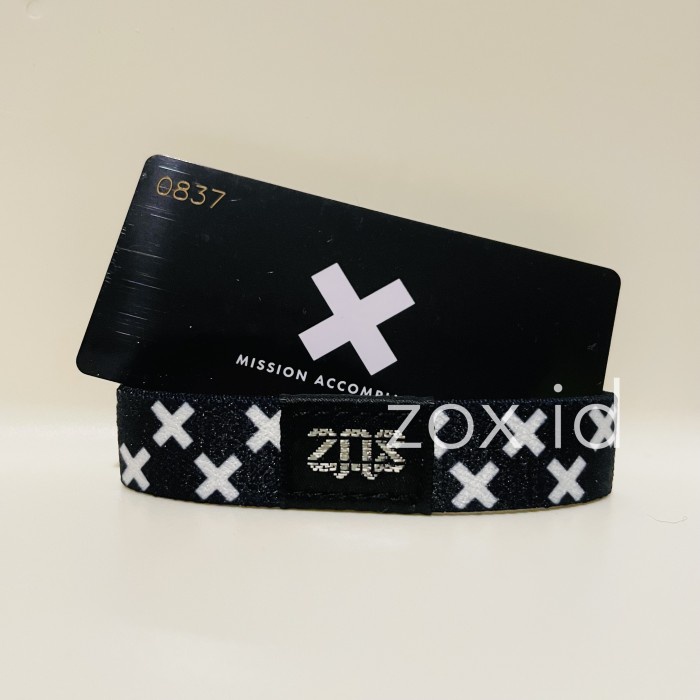 ZOX Mission Accomplished Wristband Bracelet Strap Gelang