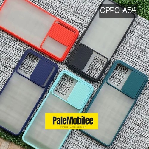 OPPO A54 SLIDING CASE DOVE MATTE CASE SHOCKPROOF OPPO A54