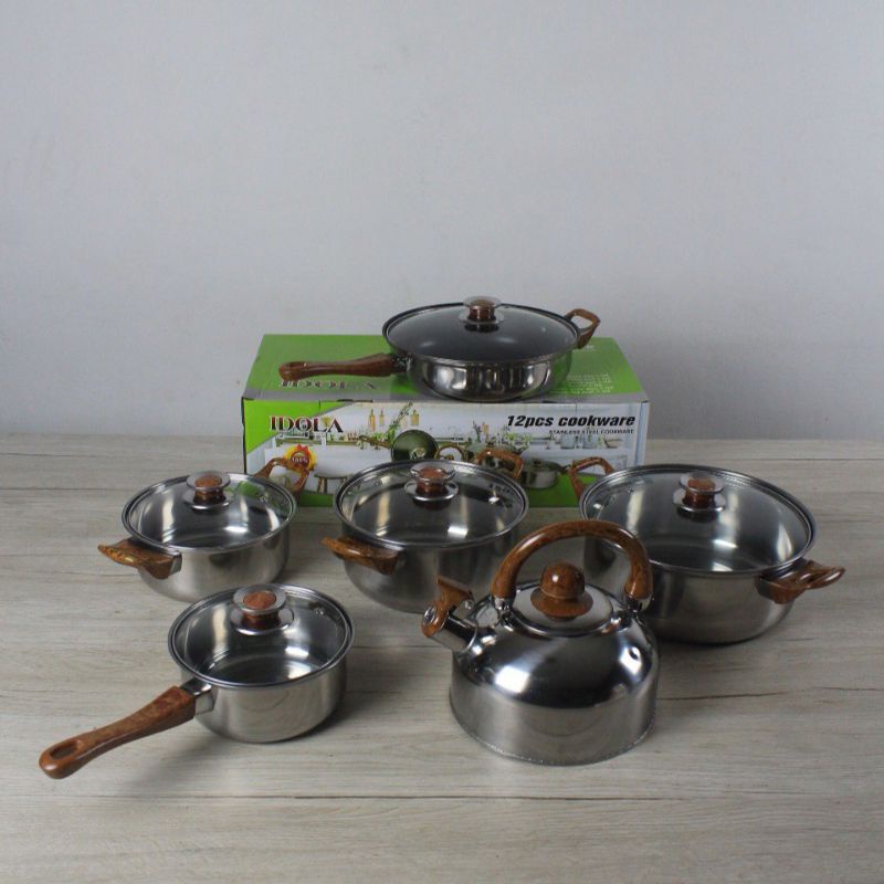 panci set cookware 12 pcs idola