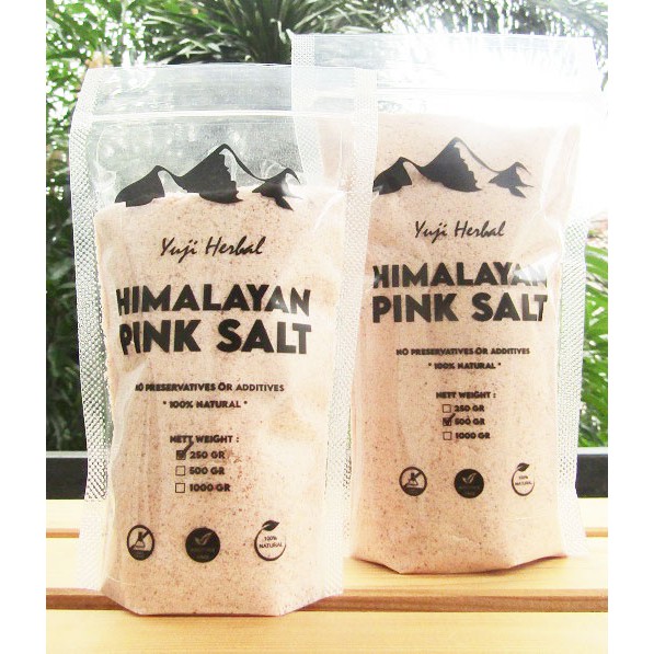 

Garam Himalaya Asli dari Pakistan - Natural Himalayan Pink Salt - Himsalt Fine Grade