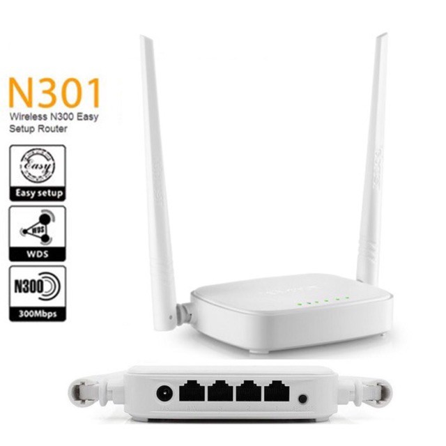 Tenda N301 Wireless N300 Easy Setup Router N 301