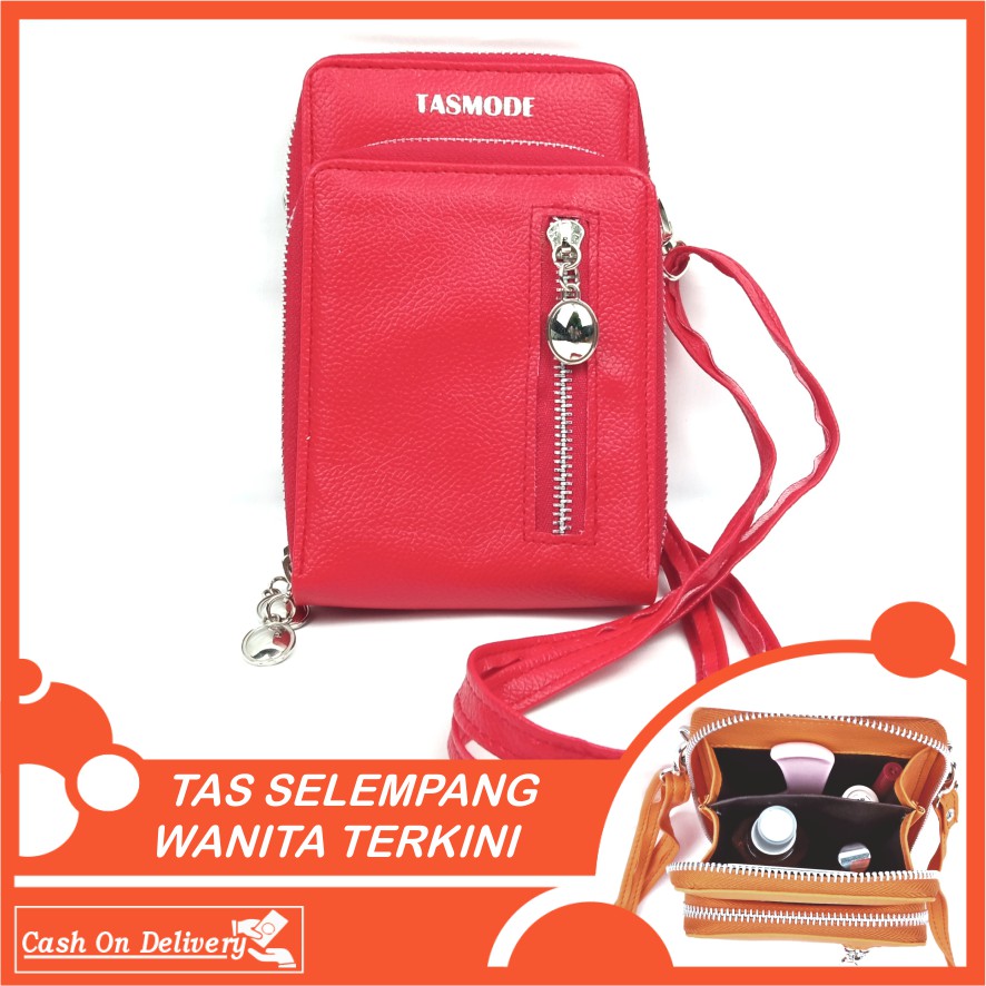 TAS MODE SELEMPANG WANITA PU LEATHER PREMIUM