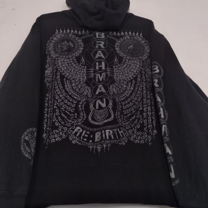 zip hoodie band brahman second