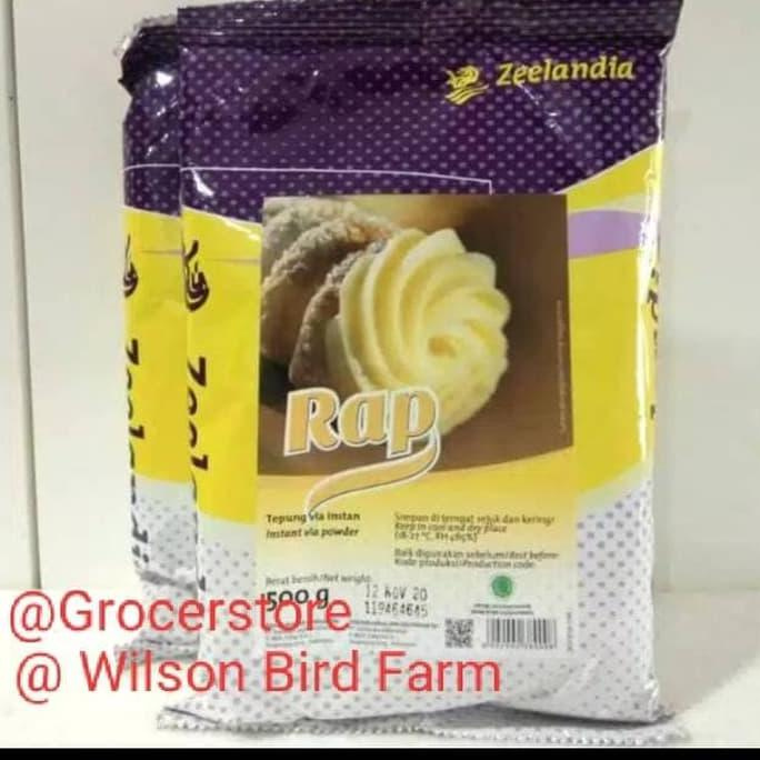 

TERMURAH Tepung Vla Instant Zeelandia Rap Custard 500 gram / Custard Powder Kode 261